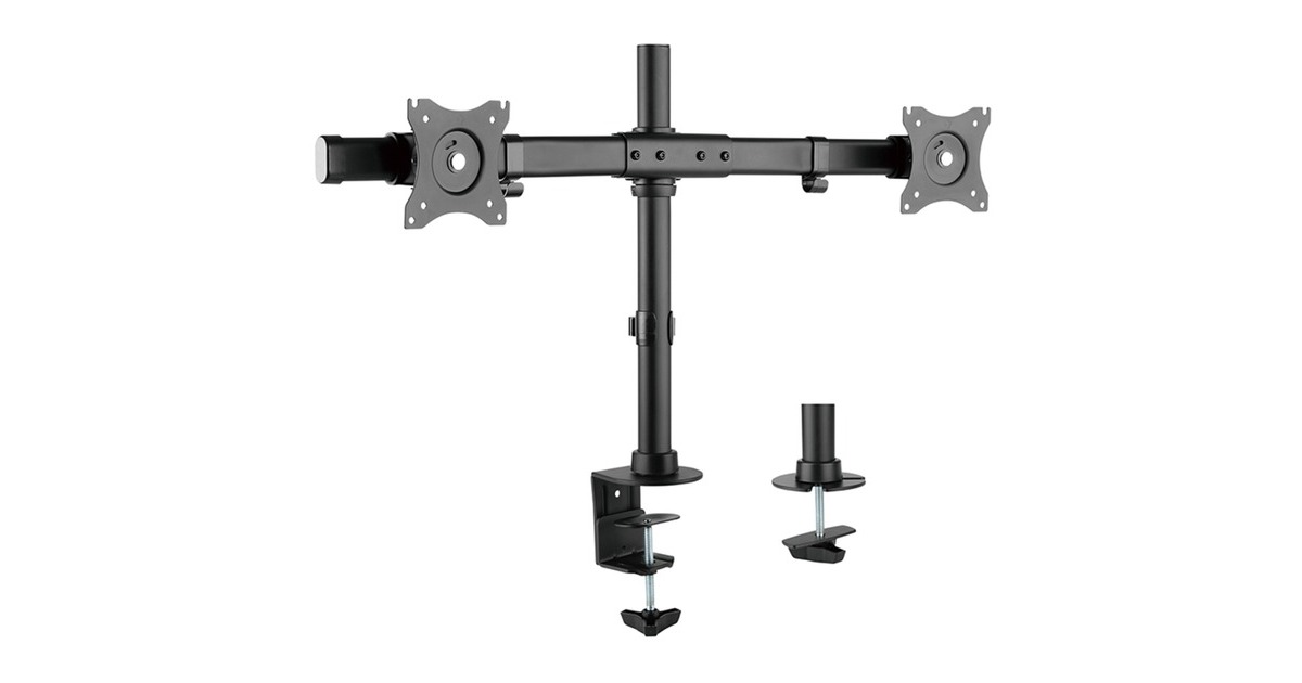 HAGOR HA Tablemount KB Dual, Monitorhalterung(schwarz)