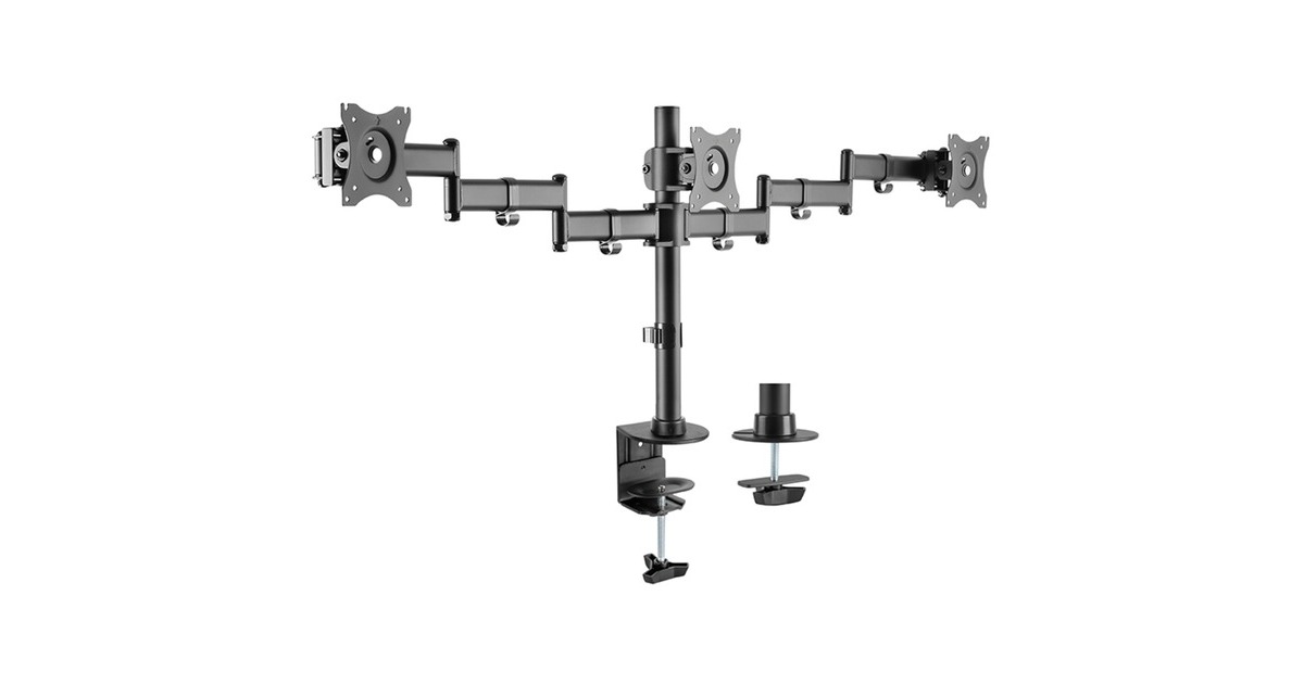 HAGOR HA Tablestand KB Triple, Monitorhalterung(schwarz)