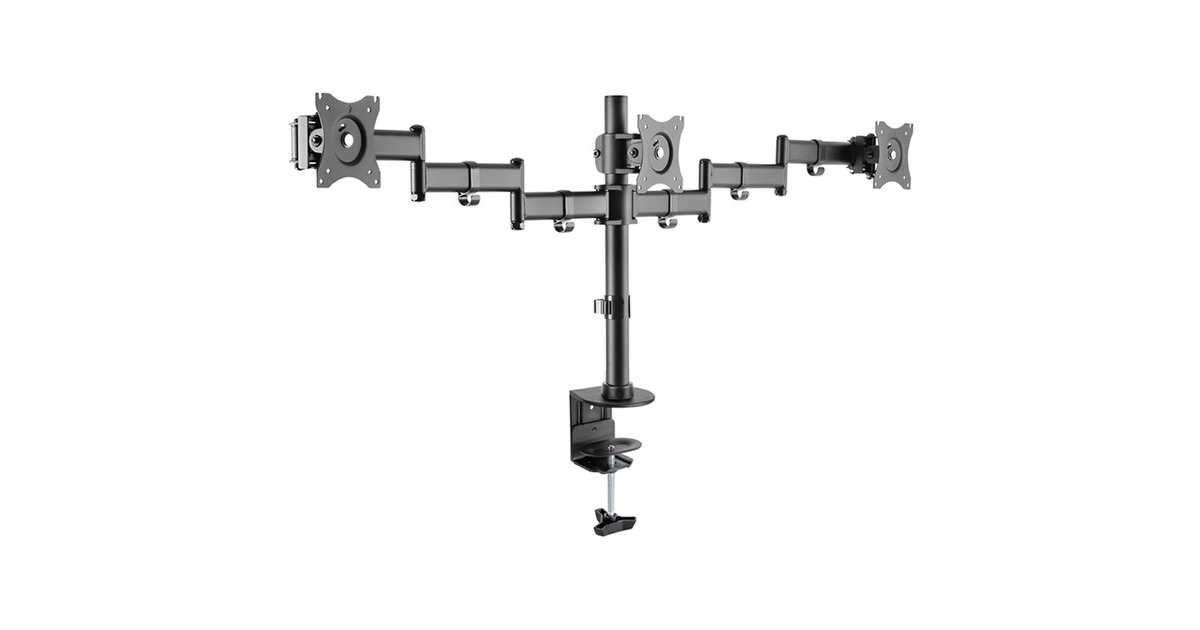HAGOR HA Tablestand KB Triple, Monitorhalterung(schwarz)