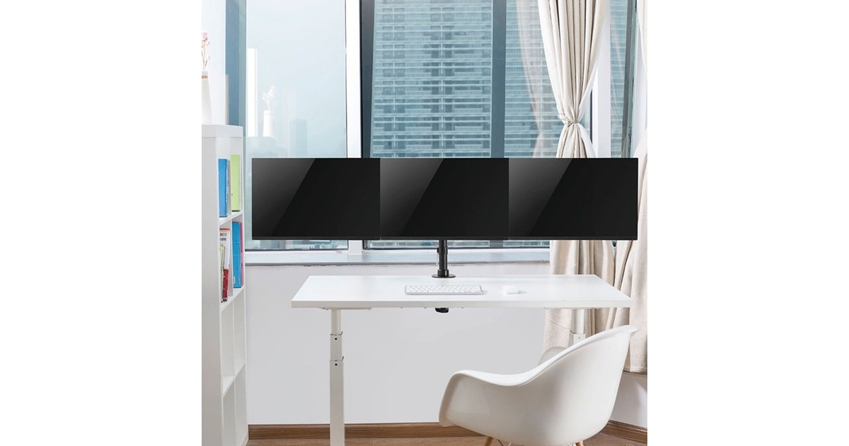 HAGOR HA Tablestand KB Triple, Monitorhalterung(schwarz)