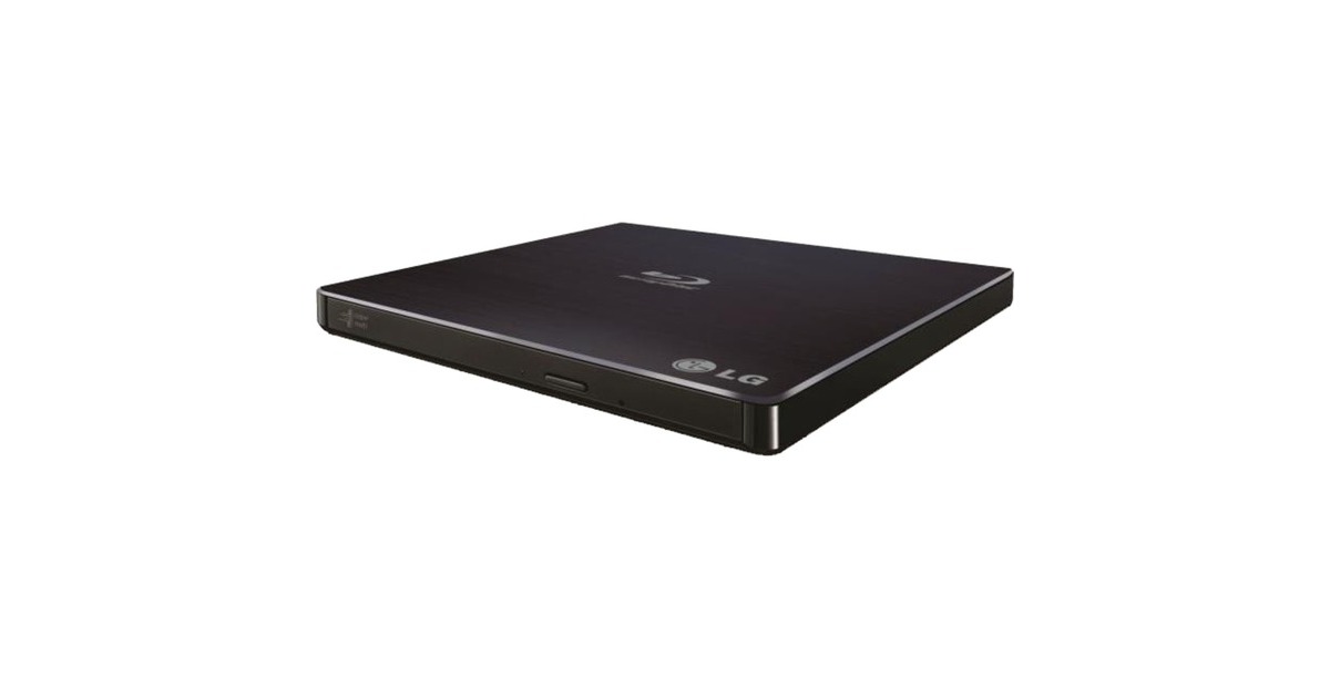 HLDS BP55EB40 SLIM, externes Blu-ray-Combo(schwarz, extern, USB 2.0, 5,25")