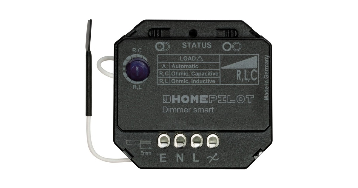 HOMEPILOT Dimmer smart(schwarz) HOMEPILOT Dimmer smart(schwarz)