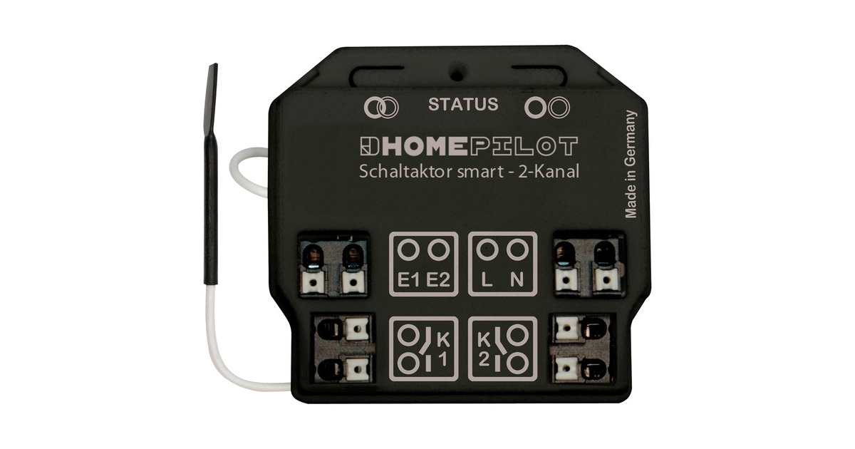 HOMEPILOT Schaltaktor smart 2-Kanal