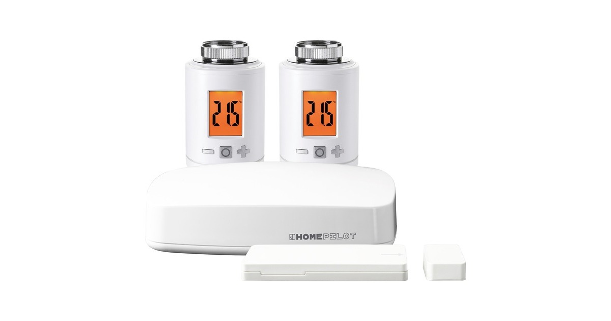 HOMEPILOT Starter-Set Heizung smart(weiß)