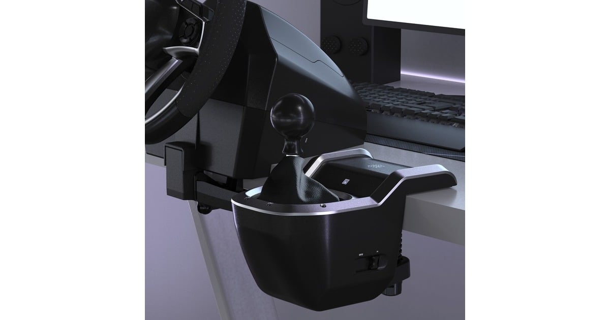 HORI 7-Speed Racing Shifter, Schalthebel(schwarz, für PC, Outlet)