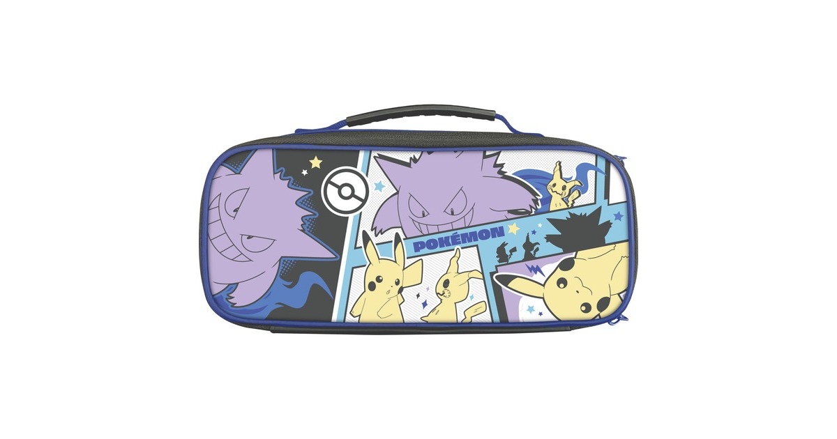 HORI Cargo Pouch Compact (Pikachu, Gengar & Mimigma), Tasche(mehrfarbig)