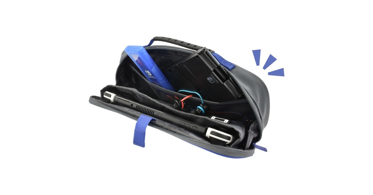 HORI Cargo Pouch Compact (Pikachu, Gengar & Mimigma), Tasche(mehrfarbig)