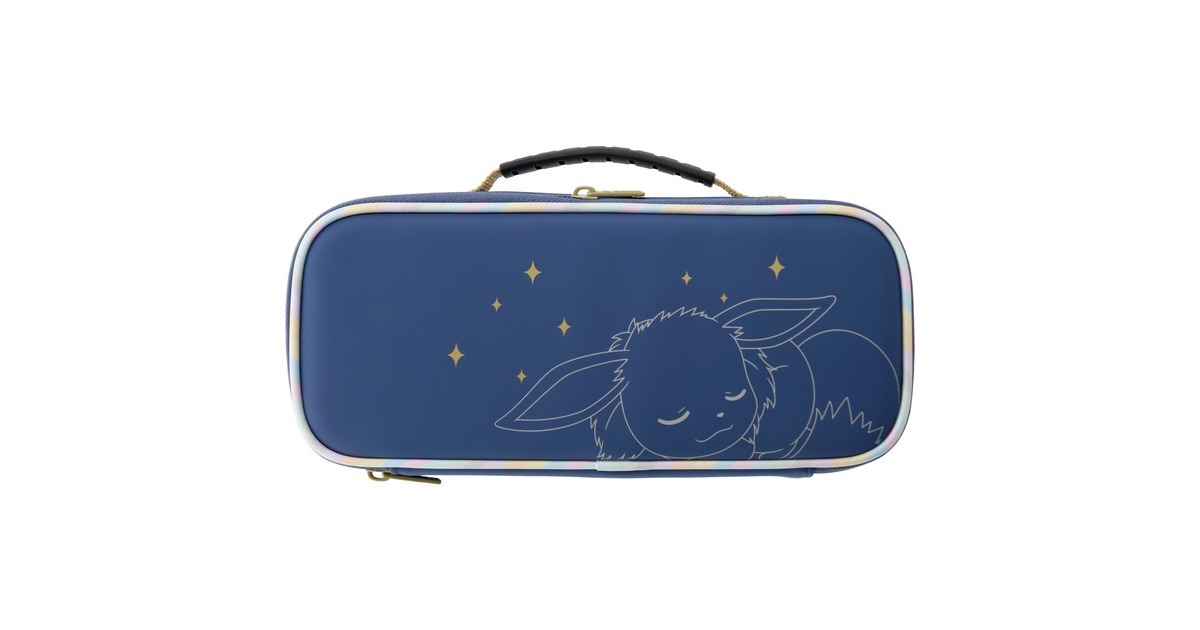 HORI Cargo Pouch Compact, Tasche(blau/weiß, (Eevee Evolutions))