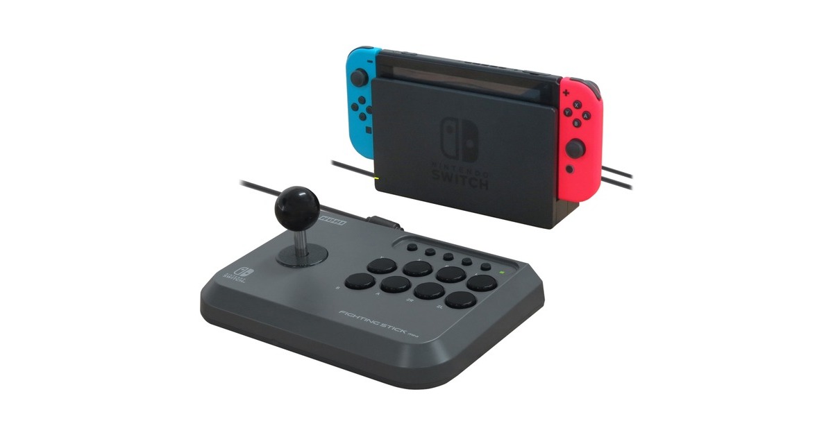 HORI Fighting Stick Mini, Joystick(schwarz, Nintendo Switch, PC) HORI Fighting Stick Mini, Joystick(schwarz, Nintendo Switch, PC)