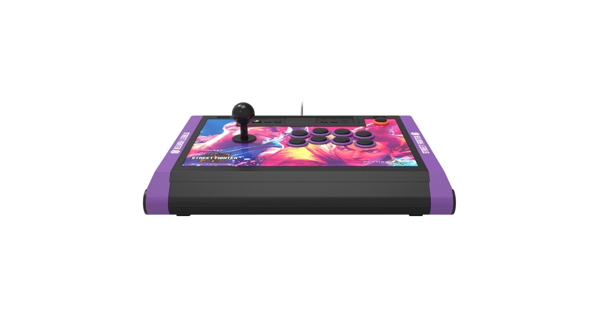 HORI Fighting Stick α (Alpha) Street Fighter 6 Edition, Joystick(schwarz/lila, PlayStation 5, Playstation 4, PC) HORI Fighting Stick α (Alpha) Street Fighter 6 Edition, Joystick(schwarz/lila, PlayStation 5, Playstation 4, PC)
