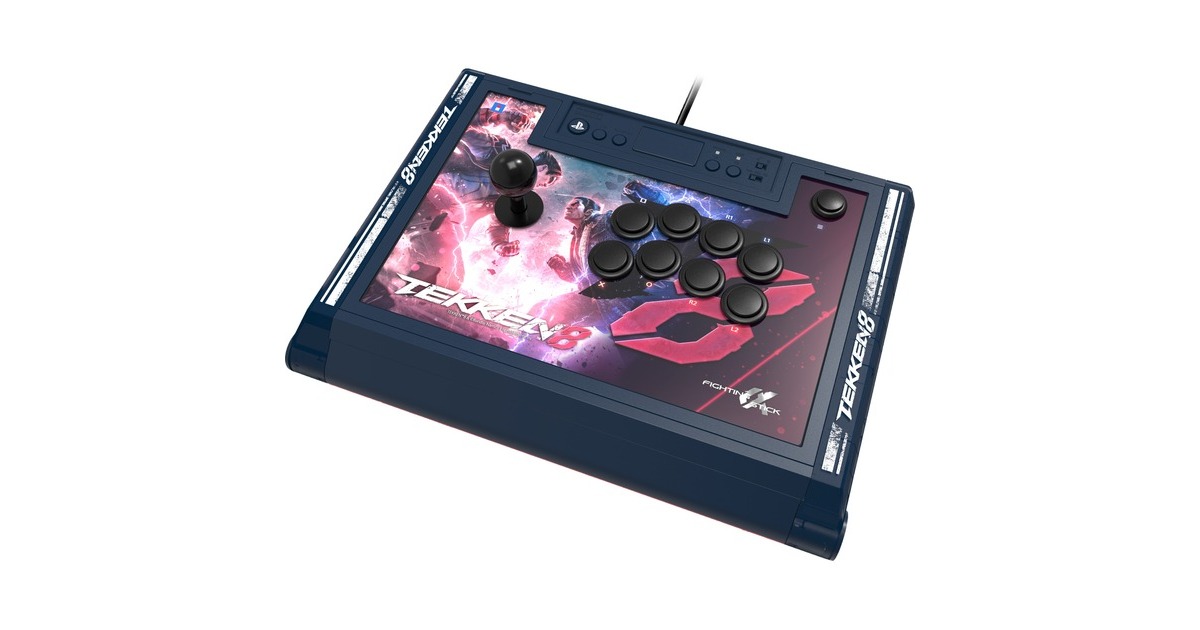 HORI Fighting Stick α (Alpha) Tekken 8 Edition, Joystick(schwarz/mehrfarbig, PlayStation 5, Playstation 4, PC) HORI Fighting Stick α (Alpha) Tekken 8 Edition, Joystick(schwarz/mehrfarbig, PlayStation 5, Playstation 4, PC)