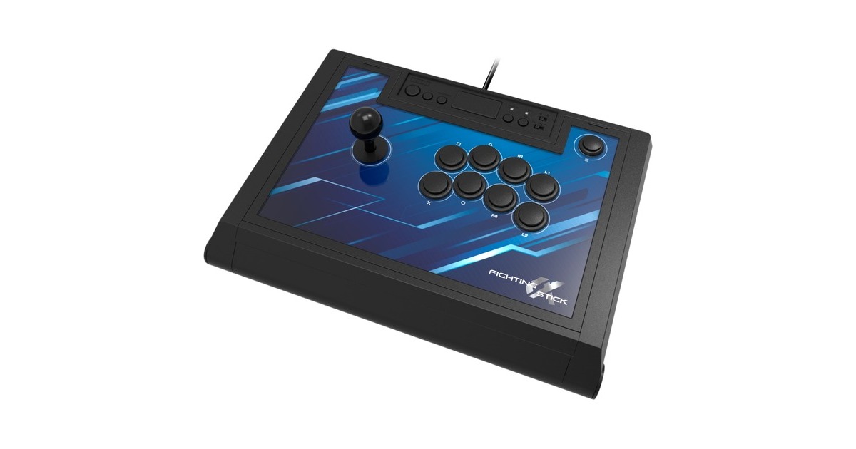 HORI Fighting Stick α (Alpha), Joystick(schwarz/blau, PlayStation 5, Playstation 4, PC) HORI Fighting Stick α (Alpha), Joystick(schwarz/blau, PlayStation 5, Playstation 4, PC)