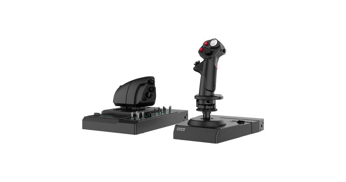 HORI HOTAS Flight Control System & Mount(schwarz, für PC) HORI HOTAS Flight Control System & Mount(schwarz, für PC)