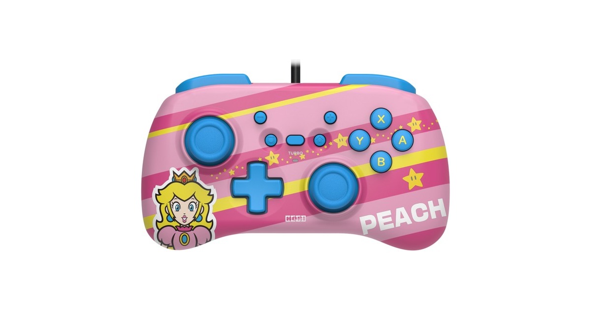 HORI Horipad Mini (Peach), Gamepad(rosa/blau)