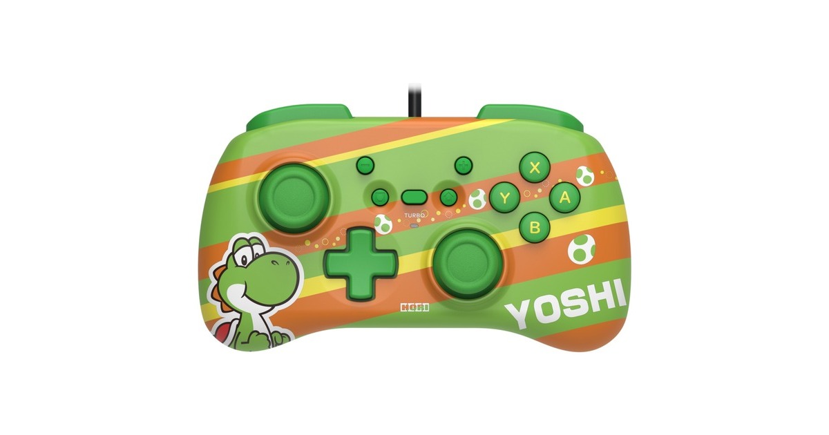 HORI Horipad Mini (Yoshi), Gamepad(grün/braun)