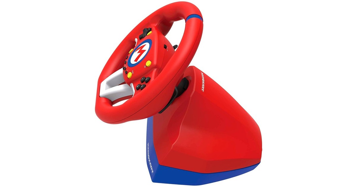 HORI Mario Kart Racing Wheel Pro Mini, Lenkrad(rot/blau)