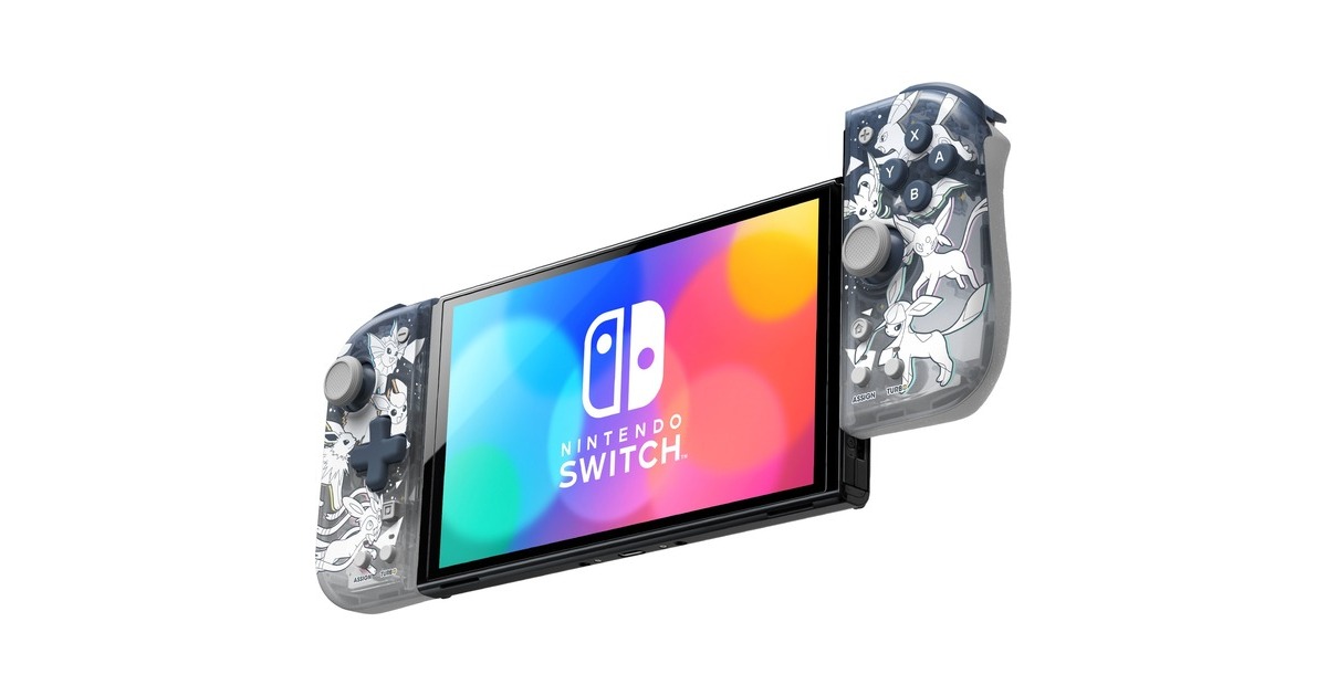 HORI Split Pad Compact Adapter Set (Eevee Evolutions), Gamepad(mehrfarbig)