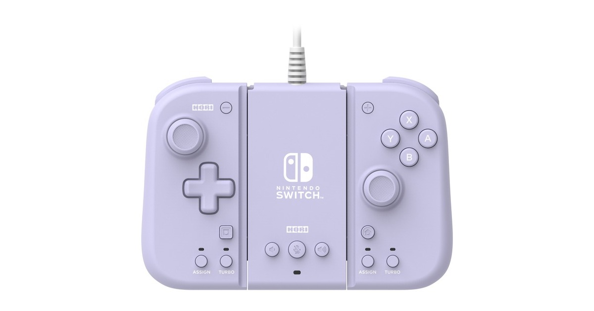 HORI Split Pad Compact Adapterset, Gamepad(flieder)
