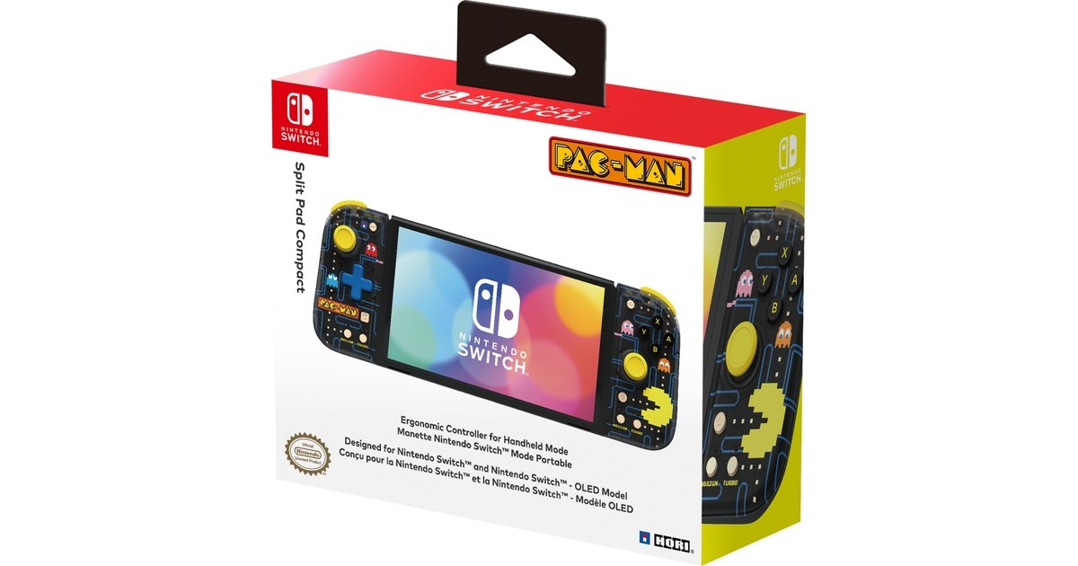 HORI Split Pad Compact (PAC-MAN), Gamepad(mehrfarbig)