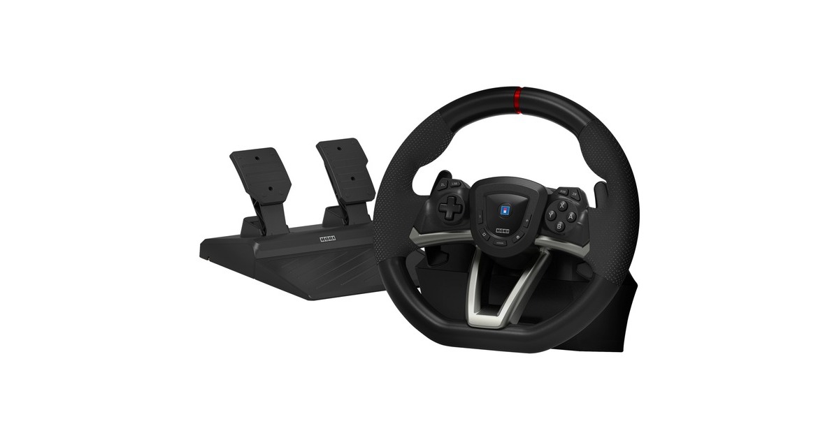 HORI Switch Racing Wheel Pro Deluxe, Lenkrad(schwarz)