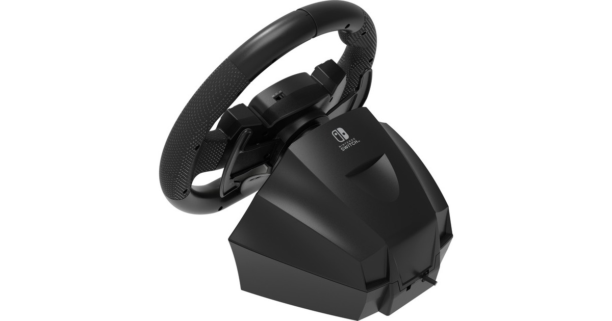HORI Switch Racing Wheel Pro Deluxe, Lenkrad(schwarz)