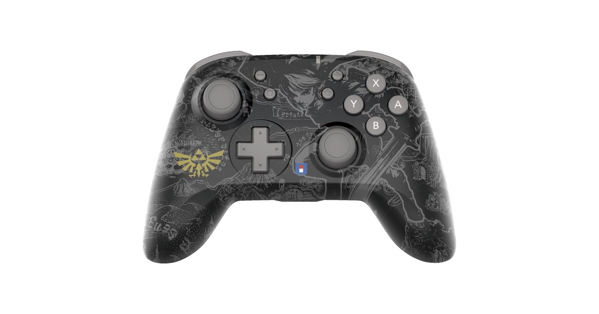 HORI Wireless Horipad (Legend of Zelda), Gamepad(schwarz/grau)