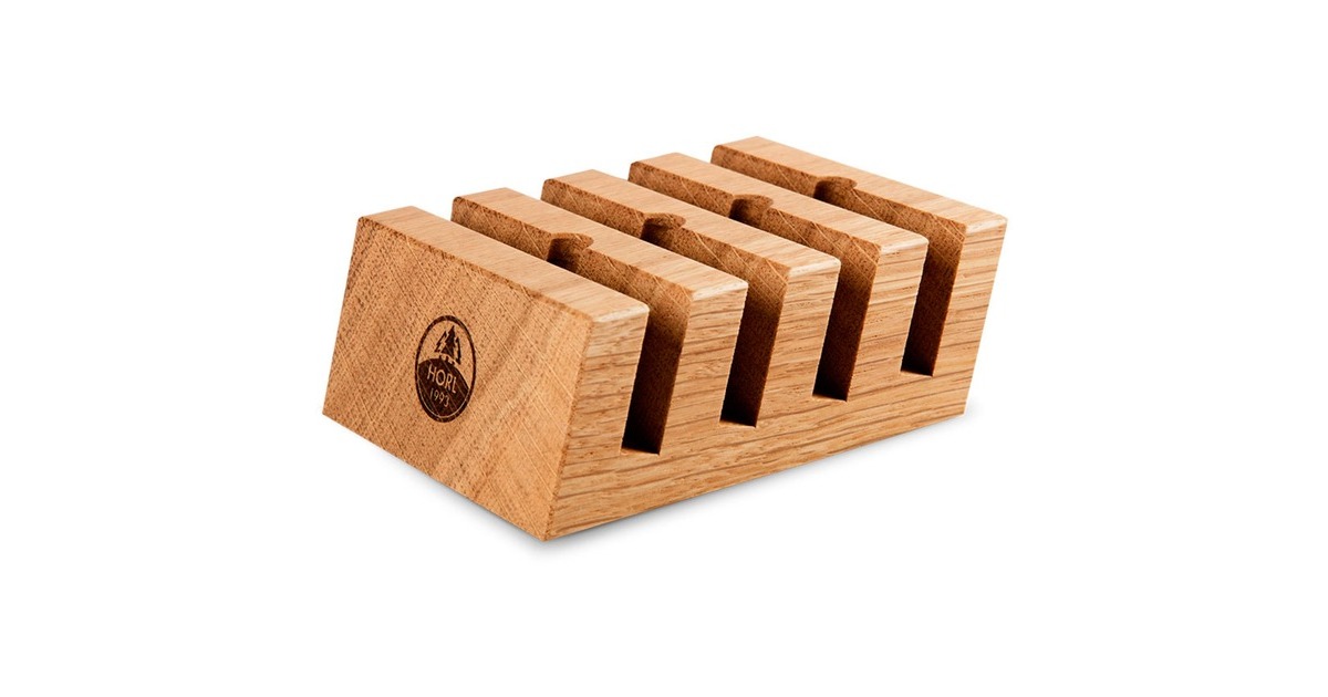 HORL Schleifscheiben Station, Eiche, Halterung(hellbraun)