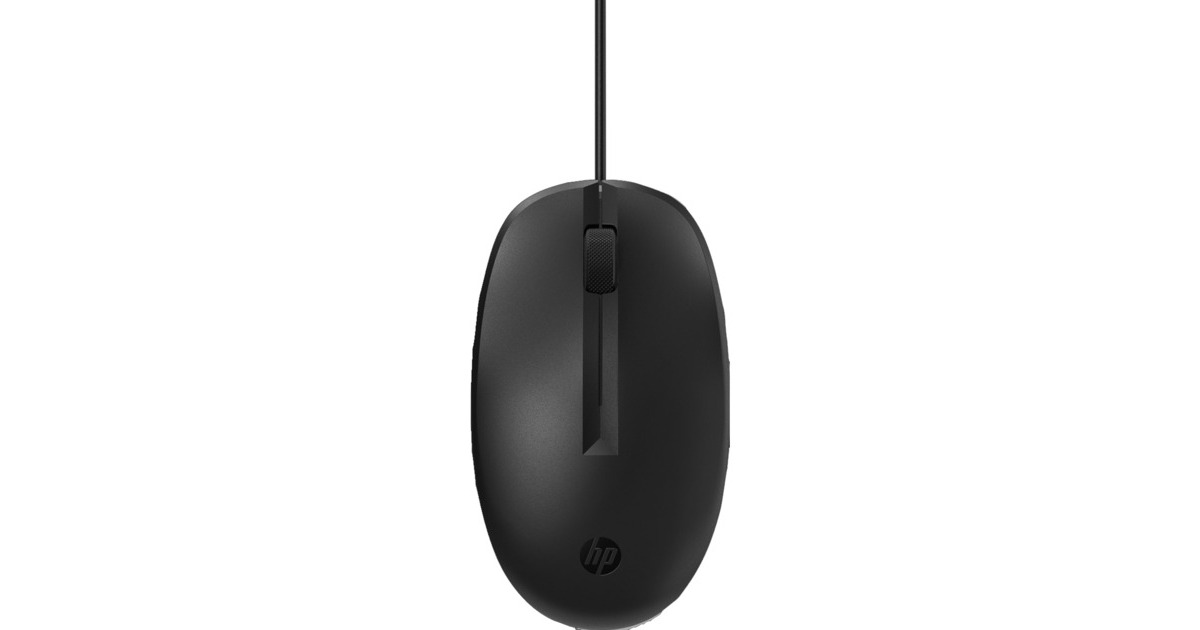 HP 125 kabelgebundene Maus(schwarz)