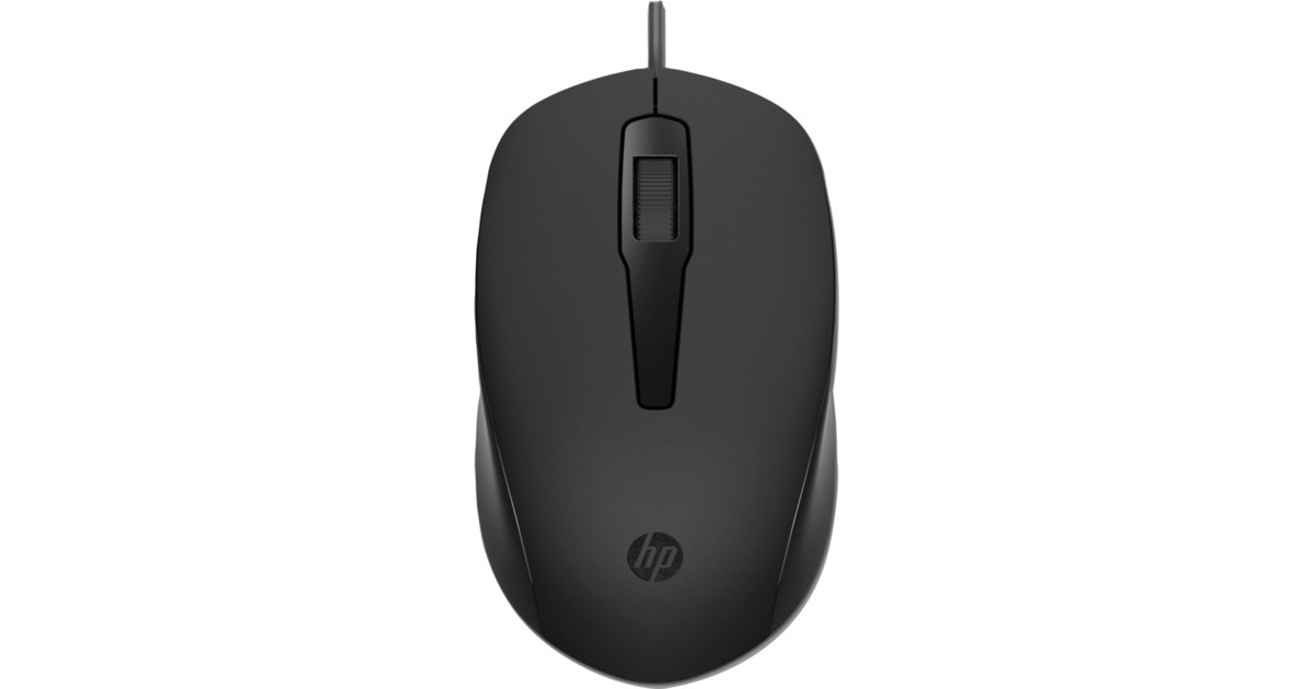 HP 150 Wired Mouse, Maus(schwarz)