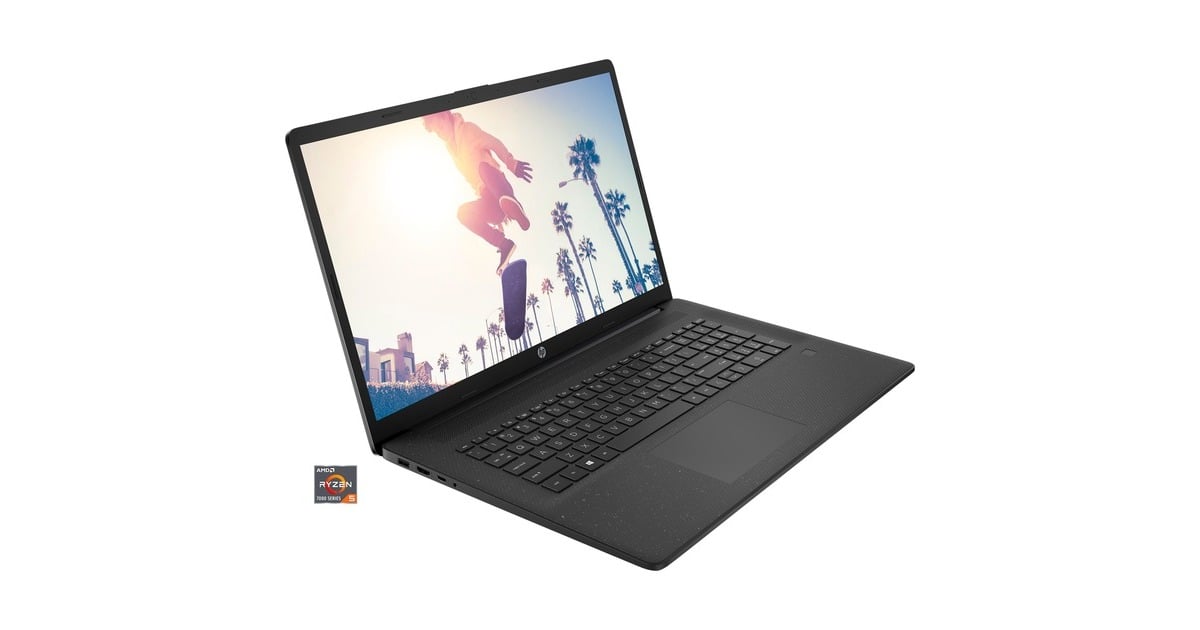 HP 17-cp2159ng, Notebook(schwarz, ohne Betriebssystem, 43.9 cm (17.3 Zoll), 512 GB SSD, Outlet)