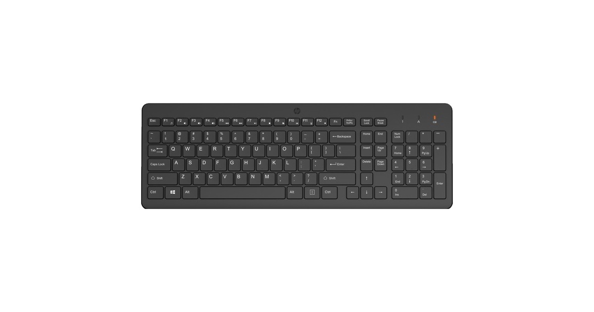 HP 220 Wireless-Tastatur(schwarz, DE-Layout, Plunger)