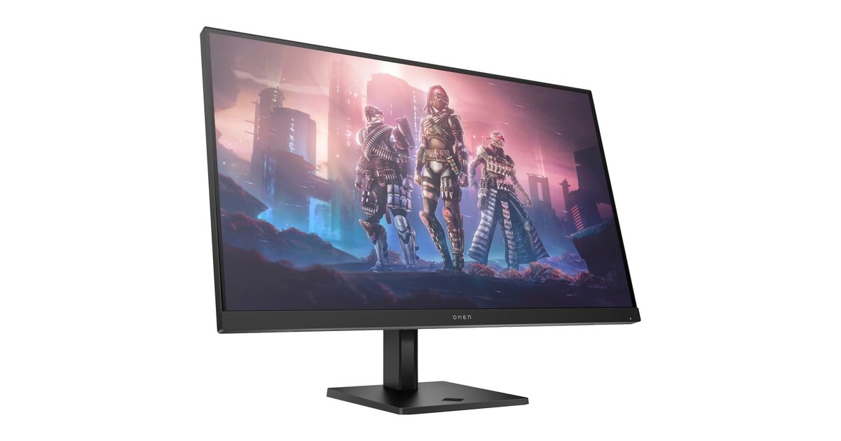 HP 32q, Gaming-Monitor(80 cm (31.5 Zoll), schwarz, QHD, IPS, DisplayPort, HDMI, HDR 400, Pivot, 165Hz Panel)