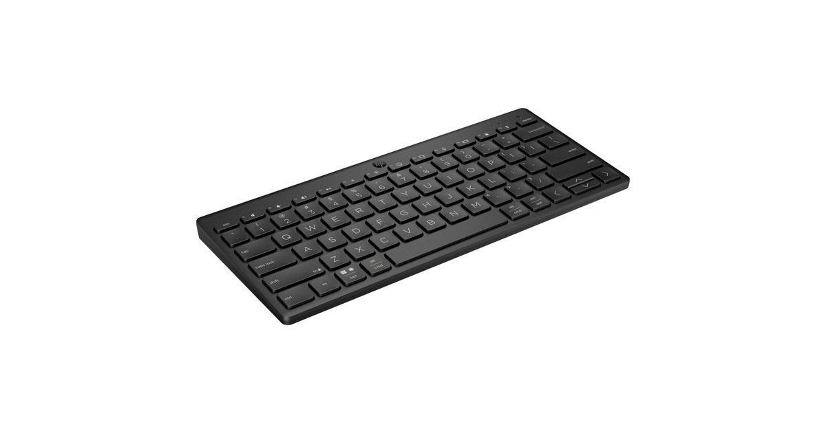 HP 350 Kompakte Multi-Device Bluetooth-Tastatur(schwarz, DE-Layout, Plunger)