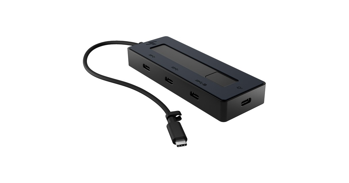 HP 4K USB-C Multiport Hub, USB-Hub