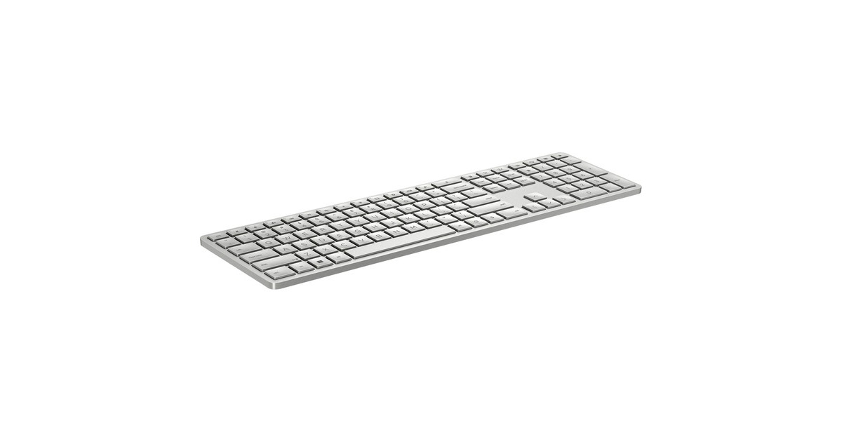 HP 970 Programmierbare Wireless-Tastatur (3Z729AA)(silber, DE-Layout)