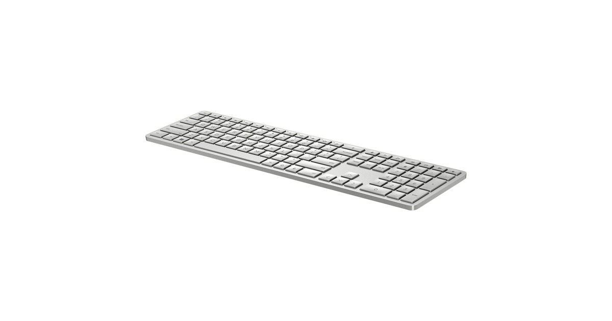 HP 970 Programmierbare Wireless-Tastatur (3Z729AA)(silber, DE-Layout)