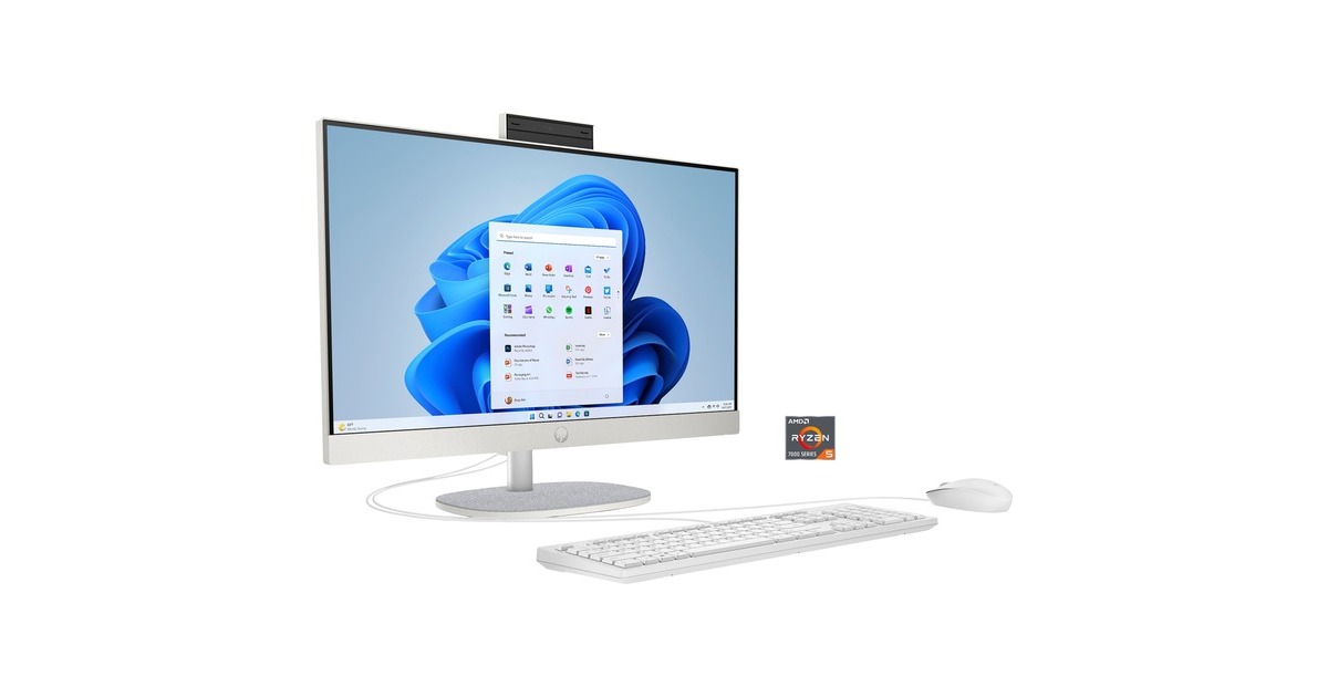 HP All-in-One 24-cr0006ng, PC-System(weiß, Windows 11 Home 64-Bit) HP All-in-One 24-cr0006ng, PC-System(weiß, Windows 11 Home 64-Bit)