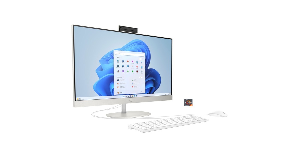 HP All-in-One 27-cr0005ng, PC-System(weiß, Windows 11 Home 64-Bit) HP All-in-One 27-cr0005ng, PC-System(weiß, Windows 11 Home 64-Bit)