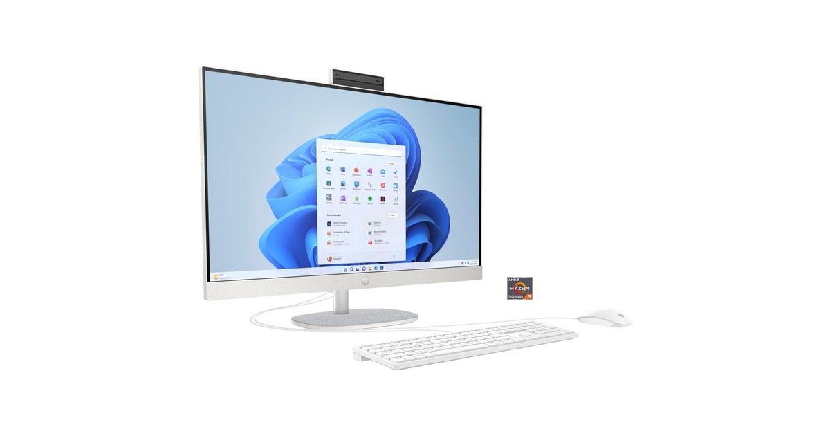 HP All-in-One 27-cr0007ng, PC-System(weiß, Windows 11 Home 64-Bit) HP All-in-One 27-cr0007ng, PC-System(weiß, Windows 11 Home 64-Bit)