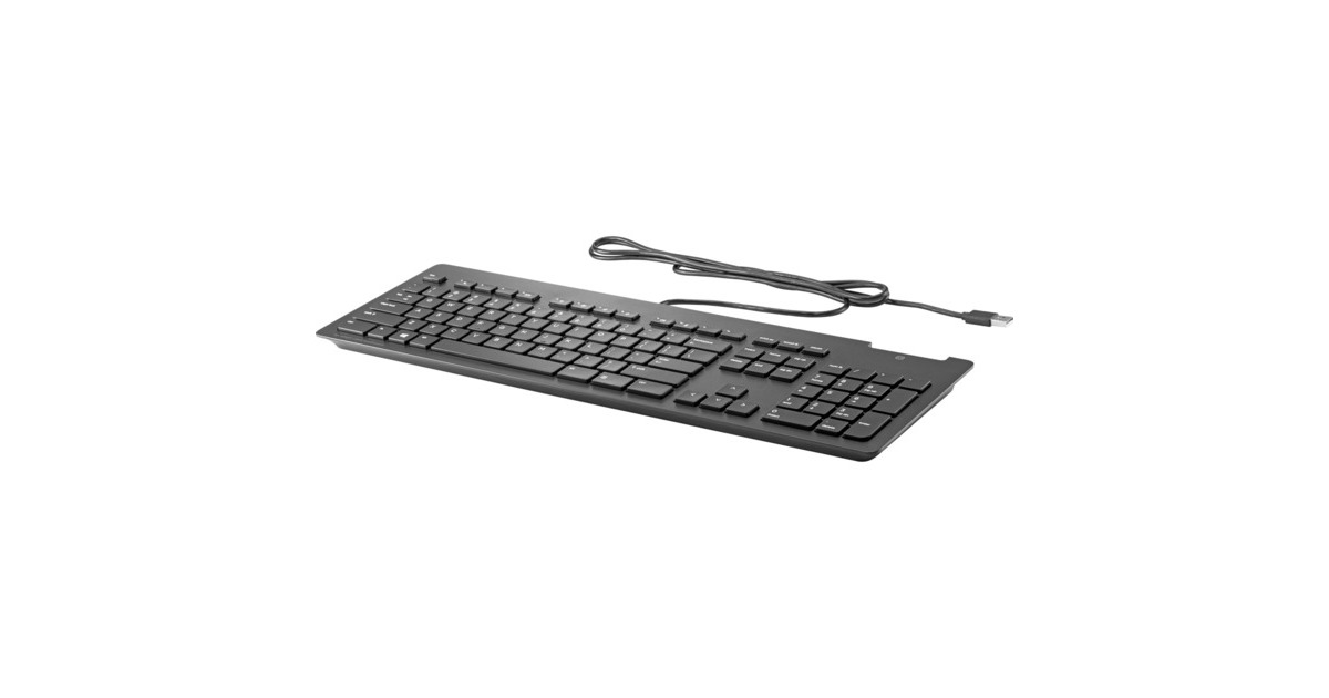 HP Business-Slim-SmartCard-Tastatur(schwarz, DE-Layout)