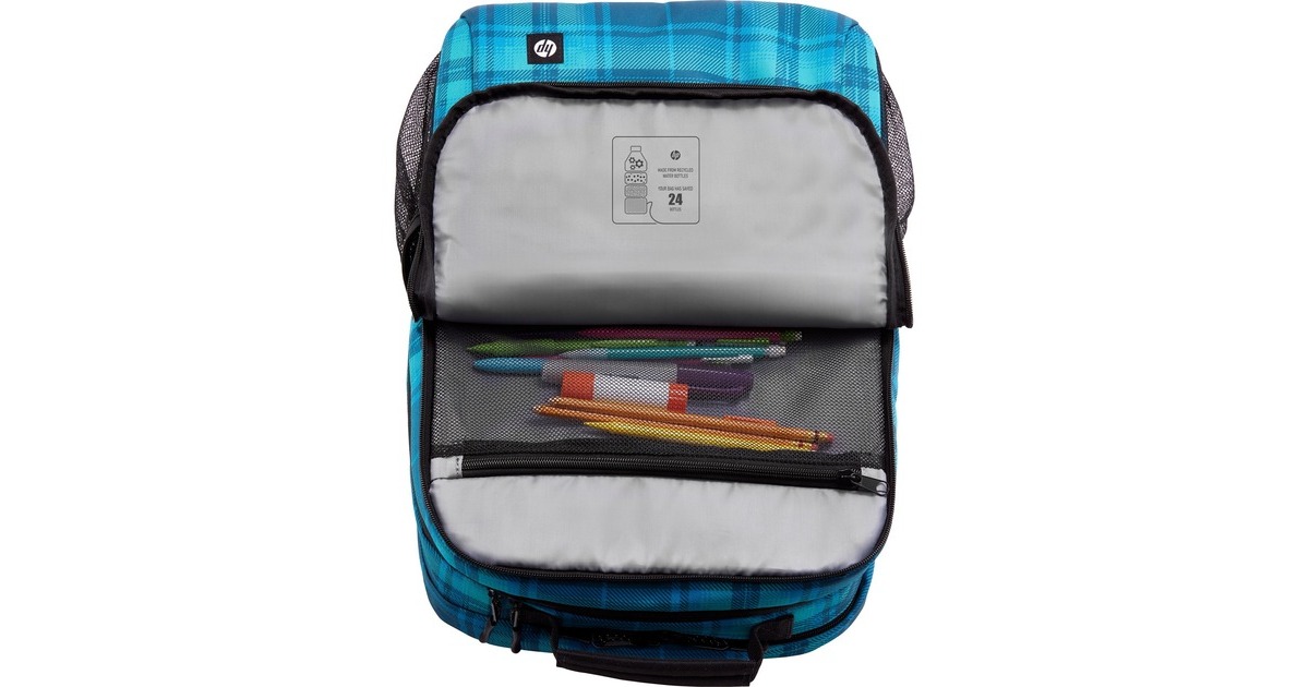 HP Campus XL Rucksack (Tartan Plaid)(mint/schwarz, 40,9 cm (16,1 Zoll))