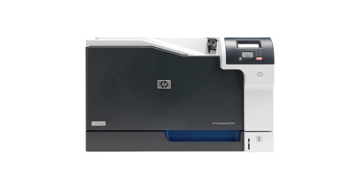 HP Color LaserJet CP5225n, Farblaserdrucker(grau/beige, USB, LAN)