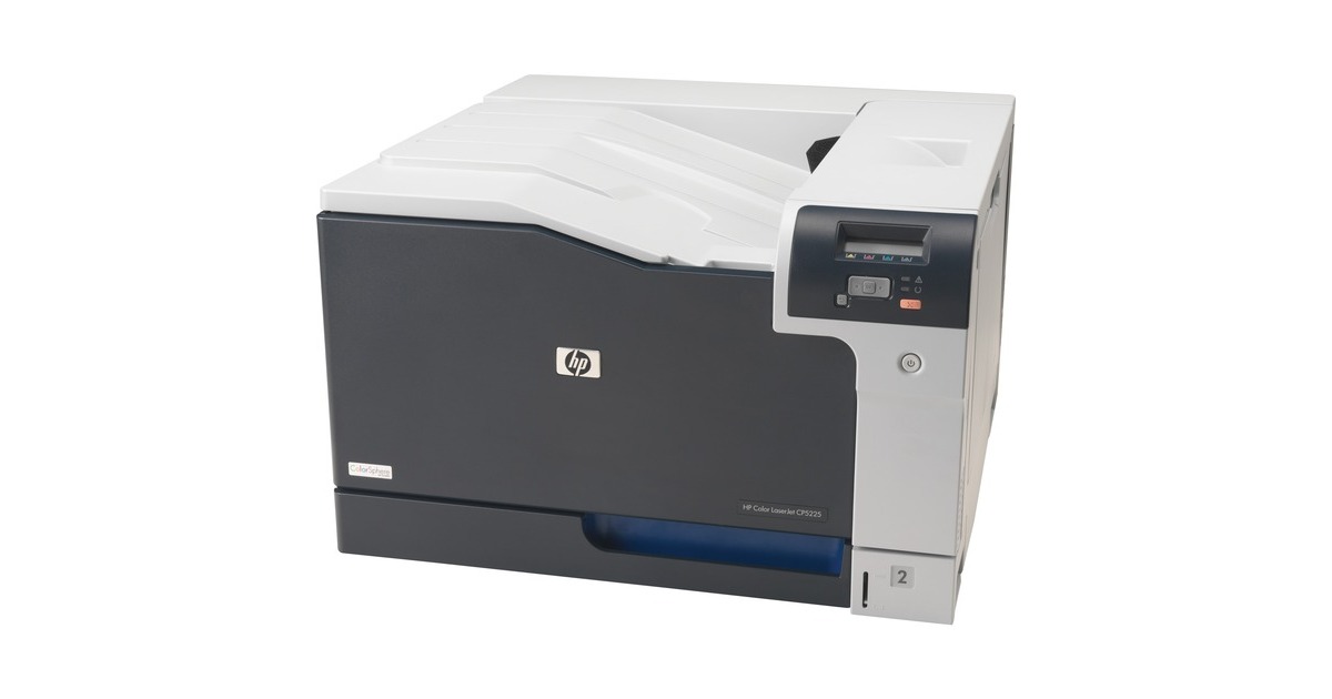 HP Color LaserJet CP5225n, Farblaserdrucker(grau/beige, USB, LAN)