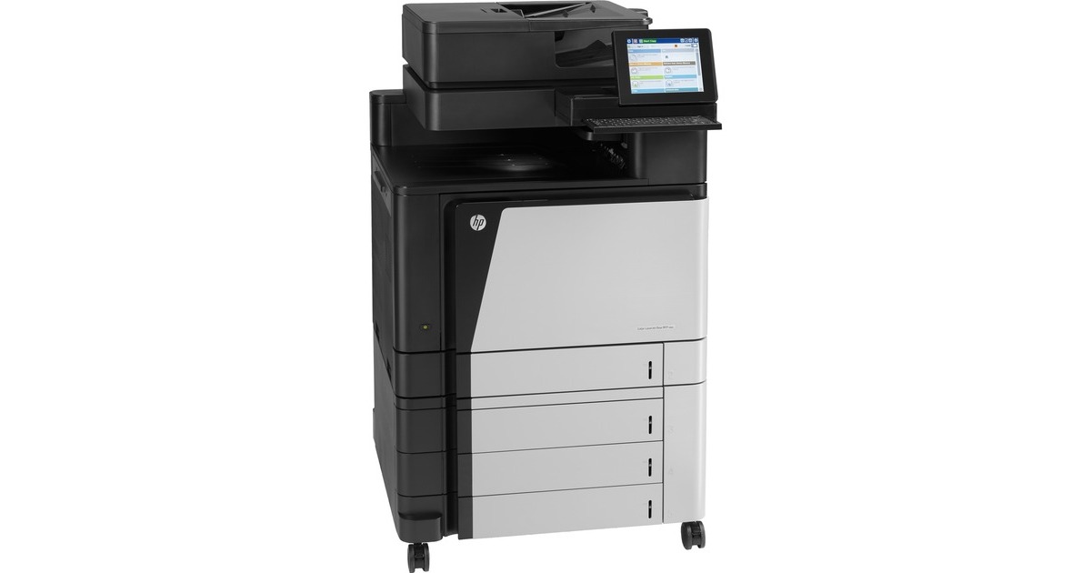 HP Color LaserJet Enterprise Flow M880z (A2W75A), Multifunktionsdrucker(grau/schwarz, USB/LAN Farblaser, Scan, Kopie, Fax) HP Color LaserJet Enterprise Flow M880z (A2W75A), Multifunktionsdrucker(grau/schwarz, USB/LAN Farblaser, Scan, Kopie, Fax)