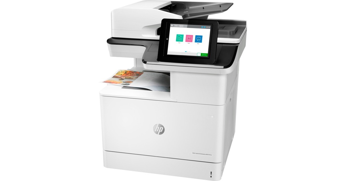 HP Color LaserJet Enterprise Flow MFP M776dn, Multifunktionsdrucker(grau/anthrazit, USB, LAN, Scan, Kopie)