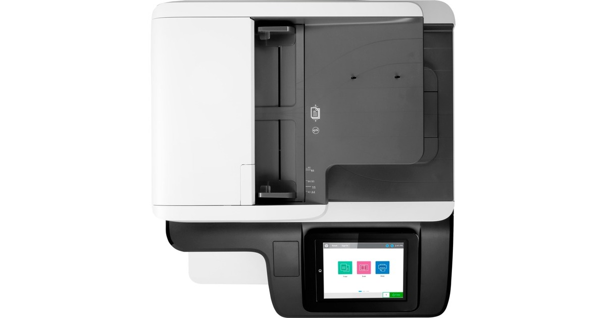 HP Color LaserJet Enterprise Flow MFP M776dn, Multifunktionsdrucker(grau/anthrazit, USB, LAN, Scan, Kopie)