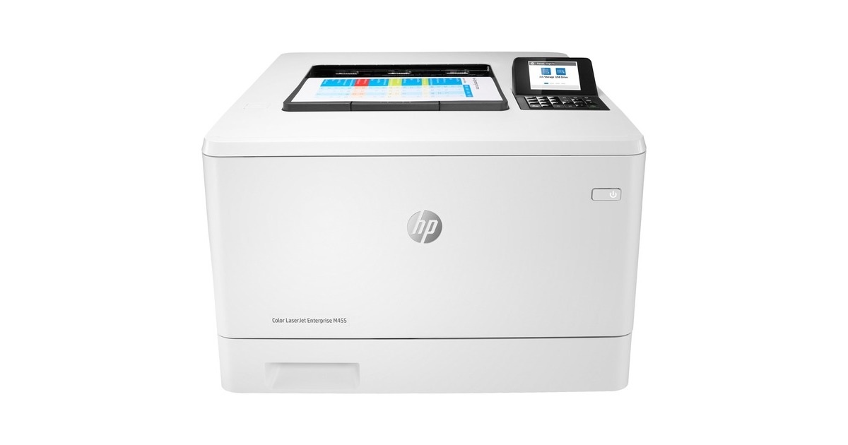 HP Color LaserJet Enterprise M455dn, Farblaserdrucker(grau/schwarz, USB, LAN)