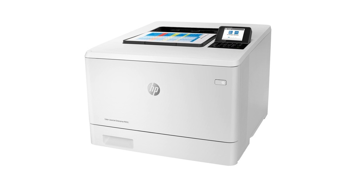 HP Color LaserJet Enterprise M455dn, Farblaserdrucker(grau/schwarz, USB, LAN)