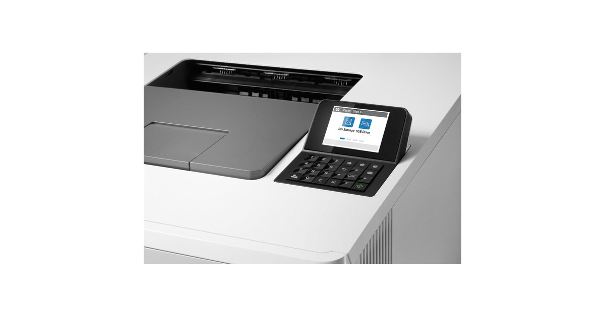 HP Color LaserJet Enterprise M455dn, Farblaserdrucker(grau/schwarz, USB, LAN)