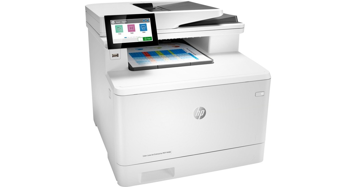 HP Color LaserJet Enterprise M480f MFP, Multifunktionsdrucker(grau/schwarz, USB, LAN, Scan, Kopie, Fax) HP Color LaserJet Enterprise M480f MFP, Multifunktionsdrucker(grau/schwarz, USB, LAN, Scan, Kopie, Fax)